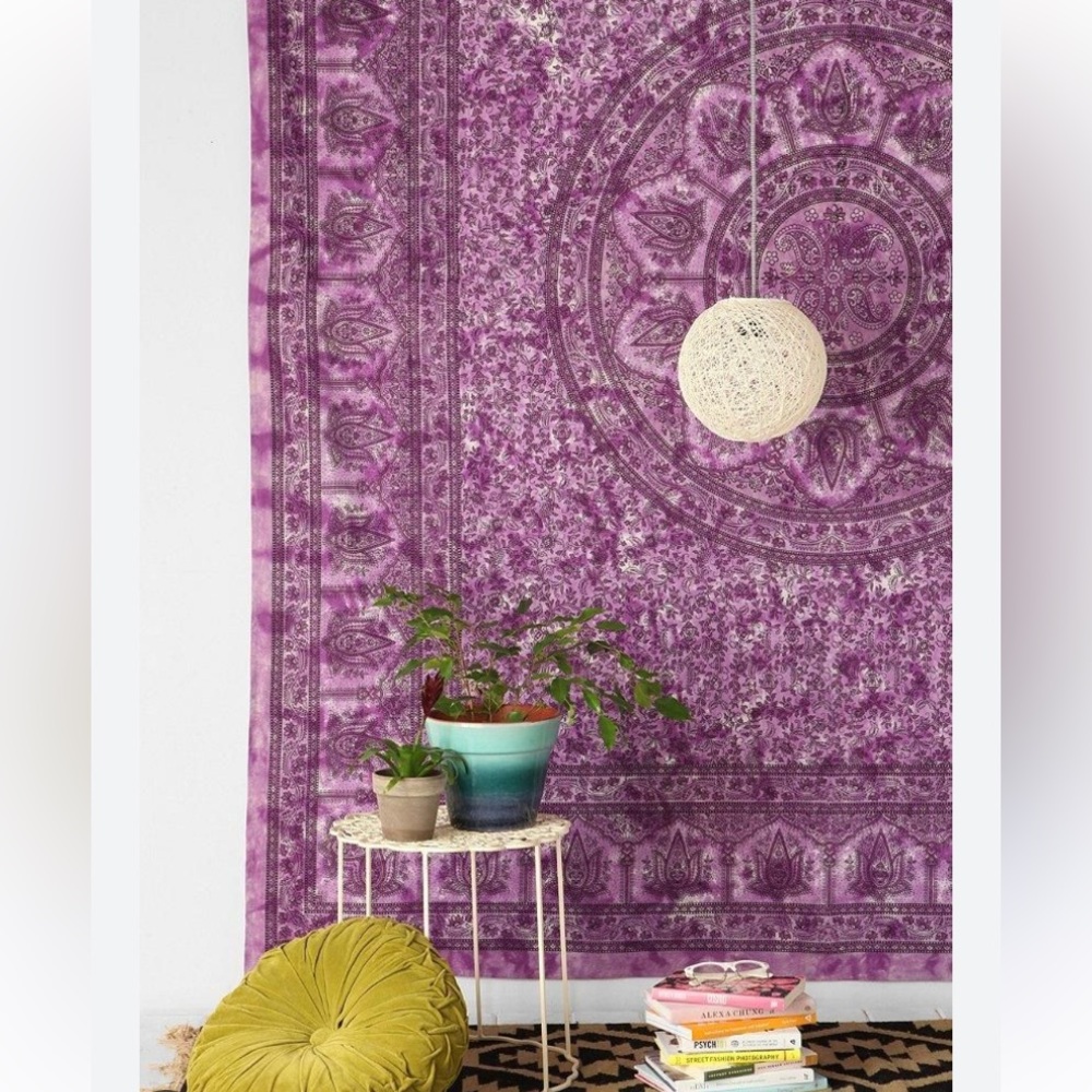 Urban Outfitters Purple Wall Tapestry